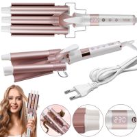 VGR V-599 90W Triple wave wave curler VGR V-599 90W 22mm ceramic triple wave curlers for 3 waves, a device for styling and curling Hollywood curls from the network