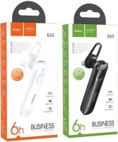 Беспроводная гарнитура Hoco E63 Diamond business BT Bluetooth наушник с микрофоном и шумоподавлением на одно ухо, моногарнитура для IOS Android
