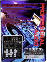 Профессиональный микшерный пульт Yamaha Mixer BT4000 2ch BT 4-канальный активный аудиомикшер со встроенным усилителем и Bluetooth MX-4000BT Черный
