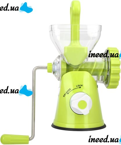 Ручная мясорубка Multfunction Mincer RF706 4 в 1 кухонный измельчитель с насадками для фарша, колбасы и сосисок, механическая мясорубка PS-323