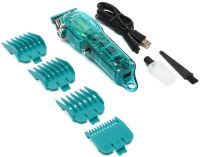 Rechargeable VGR V-660 Hair Clipper with Attachments 5W Wireless Mustache and Beard Trimmer with USB and LED Display V660