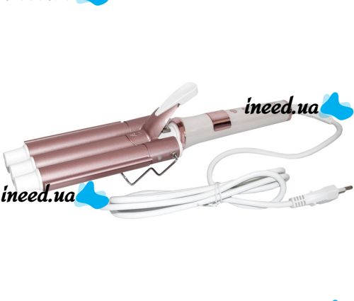 VGR V-599 90W Triple wave wave curler VGR V-599 90W 22mm ceramic triple wave curlers for 3 waves, a device for styling and curling Hollywood curls from the network