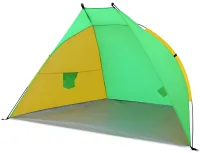Rakushka Send Tent WM-0T103 Green 210×120×105 cm Automatic Beach Tent with Frame for Camping