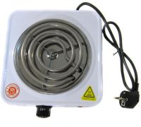 Электрическая настольная спиральная плита на одну конфорку Domotec MS-5801 1000W, Одноконфорочная электроплита 1000Вт с термостатом на 5 положений