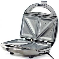 Sandwich maker sandwich maker multi-baker 4 in 1 Domotec MS-7704 1000W 4in1 grey grill, waffle iron, hazel 1000W