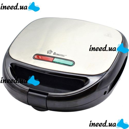 Sandwich maker sandwich maker multi-baker 4 in 1 Domotec MS-7704 1000W 4in1 grey grill, waffle iron, hazel 1000W