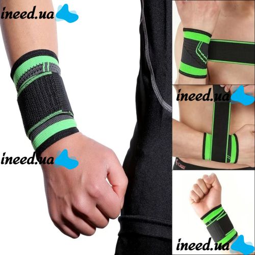 Фиксатор лучезапястного сустава Sibote Wristbands ST-2505 эластичный бандаж от растяжений лангетка на кисть рук запястья с фиксирующим ремнем