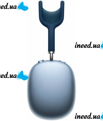 Беспроводные Bluetooth наушники AirPods Max Blue полноразмерные блютуз стереонаушники с микрофоном и шумоподавлением в чехле Smart Case MGYJ3 Синие