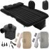 Inflatable car mattress for the back seat Car Travel Bed CT-001 135x80 cm with headrest , Universal bed in a car with a pump and pillows