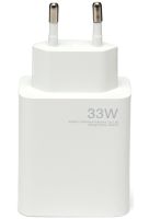 Сетевое зарядное устройство Xiaomi 33W Power Adapter Suit адаптер USB Type-C блок питания с быстрой зарядкой Mi Turbo для телефона 33В Белый