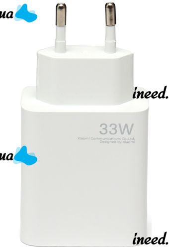 Сетевое зарядное устройство Xiaomi 33W Power Adapter Suit адаптер USB Type-C блок питания с быстрой зарядкой Mi Turbo для телефона 33В Белый