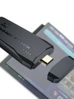 Игровая видео приставка Data Frog Y-3 Lite Green Playstation PS1 с беспроводными джойстиками, HDMI к телевизору 64Гб, 4K 10000 игр Sega Dendy Y3