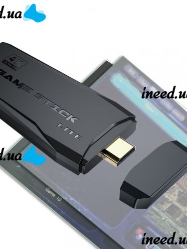 Игровая видео приставка Data Frog Y-3 Lite Green Playstation PS1 с беспроводными джойстиками, HDMI к телевизору 64Гб, 4K 10000 игр Sega Dendy Y3