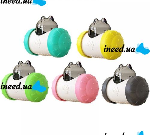 Интерактивная кормушка дозатор Pet Leakng Toy LY-732 для медленного питания собак и кошек, игрушка диспенсер AND с отверстием для корма для животных