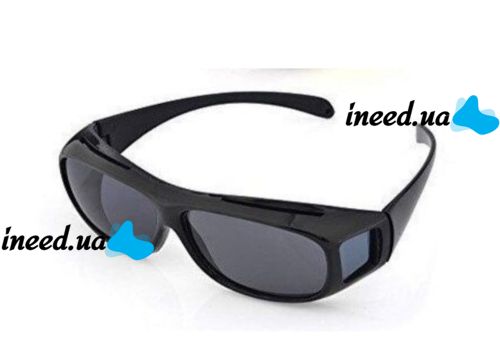 Антибликовые очки для водителя HD Vision WrapArounds 2 в 1 День + Ночь водительские