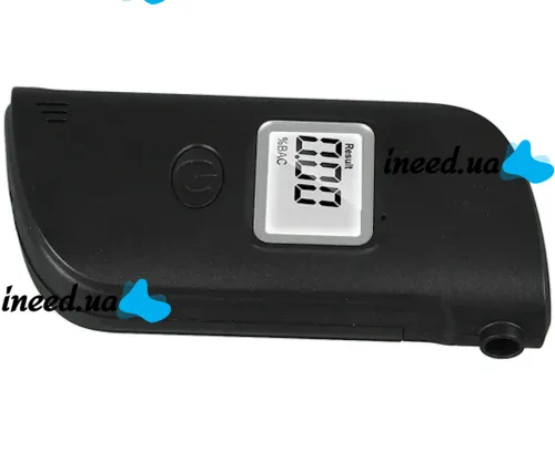 Карманный алкотестер Breath Alcohol Tester MR689 с мундштуками и LCD дисплеем, Персональный алкометр дыхания анализатор спирта HA-170 от батареек