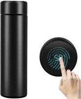 Умный термос Smart Cup 500 мл с LED датчиком индикатором температуры из нержавеющей стали, Вакуумный термос термокружка с дисплеем, экраном