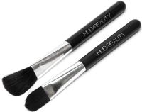 Набор кистей для макияжа Huda Beauty 12 штук, кисти для профессионального макияжа глаз, губ и лица, кисточки в металлической коробке