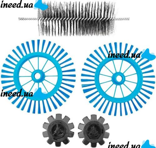 Mechanical Mop Broom Hurricane Spin Broom M24 Universal Brush with Telescopic Handle 110 cm for Dry Floor Cleaning with vacuum cleaner Effect