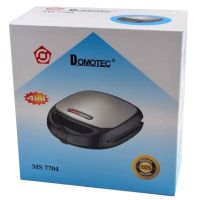 Sandwich maker sandwich maker multi-baker 4 in 1 Domotec MS-7704 1000W 4in1 grey grill, waffle iron, hazel 1000W