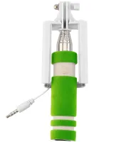 Мини монопод штатив для селфи Mini Monopod Z07-5 E портативная селфи палка 50 см селфи-монопод с кнопкой и кабелем для Android и IOS от AUX