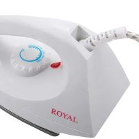 Ручной паровой утюг Royal Deluxe Dry Iron YPF-2003A с тефлоновым покрытием для сухой глажки одежды, Электрический 1000W с регулятором температуры