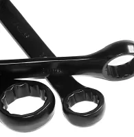 Комплект гаечных комбинированных ключей Forci UANABKP14 8mm-24mm 14 шт, набор двухсторонних инструментов рожково-накидных 14 предметов в чехле