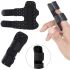 Бандаж на палець руки Finger Splint, Дитячий ортез шина на мізинець, Фіксатор пальця руки Чорний