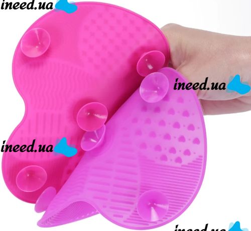 Силиконовый коврик для мытья кисточек Brush Spa ручное многоразовое средство для очистки макияжных и косметических кистей и щеток для макияжа
