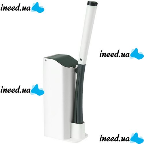Universal toilet cleaning brush MTS clip type removable toilet brush toilet brush, a set of brushes with replaceable nozzles and cleaning agent