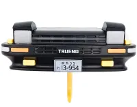 Настенный держатель органайзер для ключей в стиле Toyota Trueno AE86 с LED подсветкой фар, Настенная авто ключница с 1 крючком от батареек
