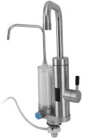 Faucet ZSWK-D02 flow-through water heater with LCD display with water purification filter, Electric heater in the form of a 220V faucet bottom connection