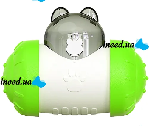 Интерактивная кормушка дозатор Pet Leakng Toy LY-732 для медленного питания собак и кошек, игрушка диспенсер AND с отверстием для корма для животных
