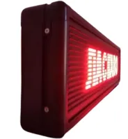 LED Indoor Running Board Led Story 100x20 WIFI/USB with Red Backlight for Advertising Outdoor Trade Sign with Running Board