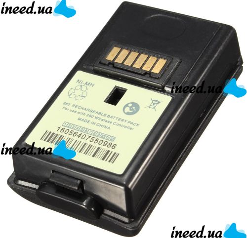 Зарядное устройство Microsoft Play Charge Kit Xbox 360 4в1 с двумя аккумуляторами 4800mAh, Зарядный комплект для джойстиков 2 аккумулятора + адаптер
