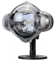 Уличный лазерный LED проектор Christmas Snowfall Projector WL-808 Снегопад с пультом, Светодиодный новогодний дискошар, Новогодняя уличная подсветка 