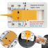 AWparts 0-20mm mechanical depth gauge for measuring tread depth Indicator thickness gauge for car tires brake pads and linings