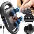Percussion massager Massage Gun TosWa YM-K60 for full body massage 6 heads, Manual rechargeable 9 modes 20 speeds for muscles and relaxation