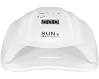 Профессиональная лампа UV/LED SUN X 54W для маникюра и педикюра с таймером, аппарат для полимеризации и сушки гель лака и геля для ногтей Белый