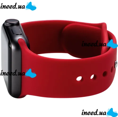 Наручные Смарт часы Smart Watch T500 спортивные с микрофоном, тонометром IP67 Aluminium 44mm Умные часы с функциями фитнеса и здоровья Красные