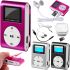 Мини MP3-плеер Toto TPS-02 With Display Earphone портативный медиа плеер с LCD дисплеем и клипсой для крепления MP3 WMA microSD USB 48х28х12 см