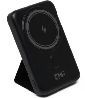 Беспроводное зарядное устройство King Power Bank WPG-101 10000 mAh с быстрой зарядкой, портативный внешний аккумулятор USB повербанк для телефона