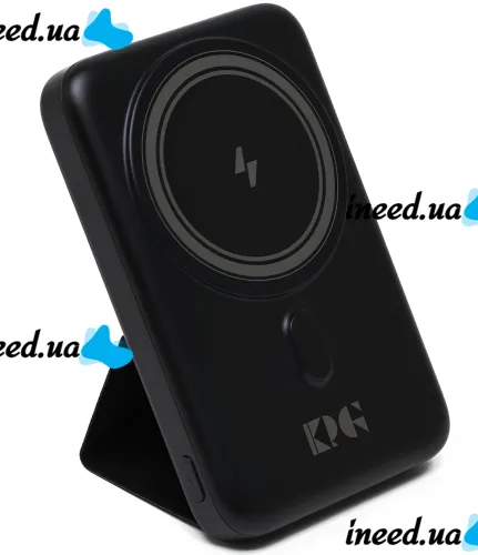 Беспроводное зарядное устройство King Power Bank WPG-101 10000 mAh с быстрой зарядкой, портативный внешний аккумулятор USB повербанк для телефона