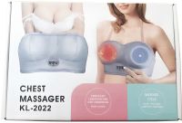 Електричний масажер для збільшення грудей Chest Massager KL-2022 вакуумний апарат, вібромасажер для стимуляції росту і підтяжки бюста LY-346