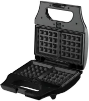Электрическая cендвичница Bitek BT-551 1800W с 8 съемными формами бутербродница, гриль, вафельница, орешница с антипригарным покрытием от сети 220V