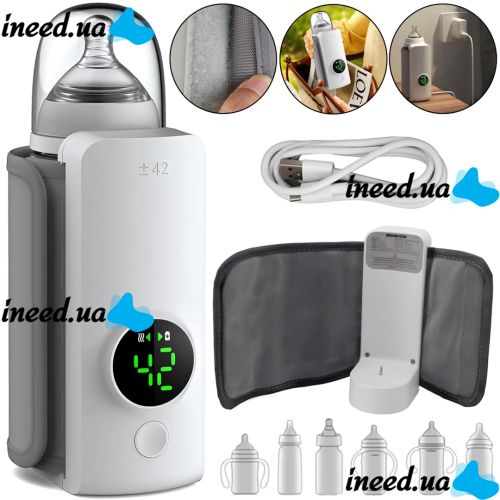 Milk Shaker LY-872 baby bottle warmer LY-872 heater thermo case 6 modes up to +55 Milk and water warmer with temperature support
