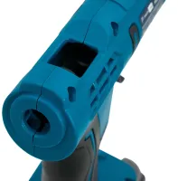Аккумуляторный клеевой пистолет PROFI-TEC PGG1120V 20V беспроводной термопистолет для горячего силиконового клея 11 мм на 2 аккумулятора Синий