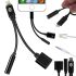 Lightning to Headphone Jack Adapter MY026 3.5mm audio adapter 3.5mm 2 port splitter for phone charging and headphone connection