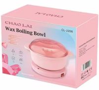 Силиконовый баночный воскоплав Chao Lai CL-2208 100W для депиляции, Нагреватель горячего воска Wax Warmer на 400мл в таблетках, гранулах или дисках