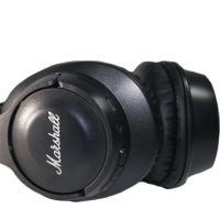 Накладные беспроводные наушники Marshall WH-XM6 с Bluetooth подключением, Полноразмерные блютуз стереонаушники Маршал с регулировкой длины Черные